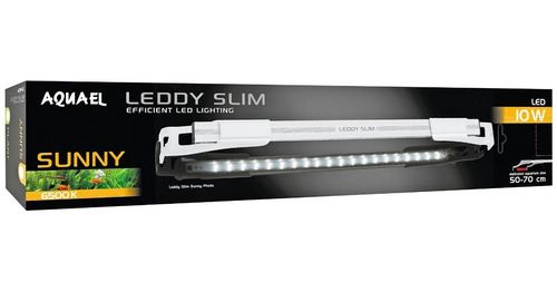 Aquael Leddy Slim Sunny 10w Led Acuario Plantados 50-70 Cm 