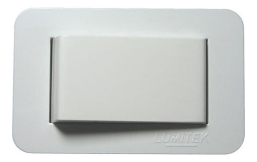 Interruptor Para Móveis Paralelo 10 Ampères Lumitek Branco