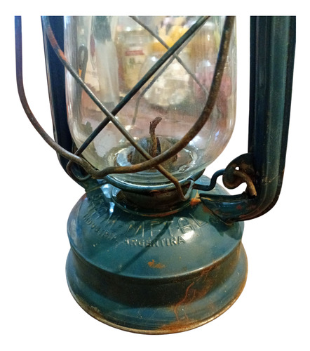 Farol Antiguo Azul (Usado)