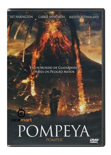 Pompeya Kit Harington Pelicula Dvd