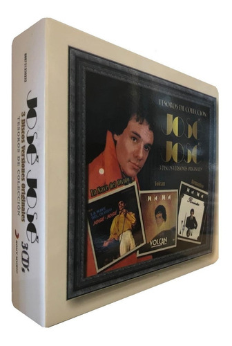 Jose Jose - Tesoros De Coleccion - Boxset 3 Discos Cd 's 