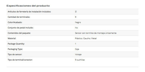 Sensor Pedal Acelerador Oem: 15751307