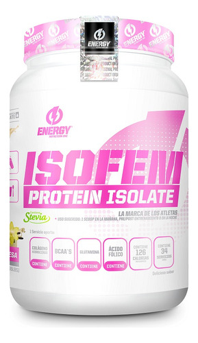 Proteina Energy Nutrition Isofem 1.2k Vainilla + Shaker