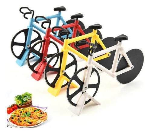 Cortadora De Pizza De Bicicleta De Acero Inoxidable