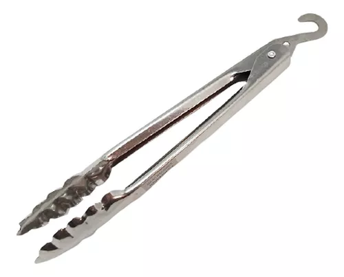 Pinza De Cocina Multiuso Acero C/ Mango De Silicona 40cm.