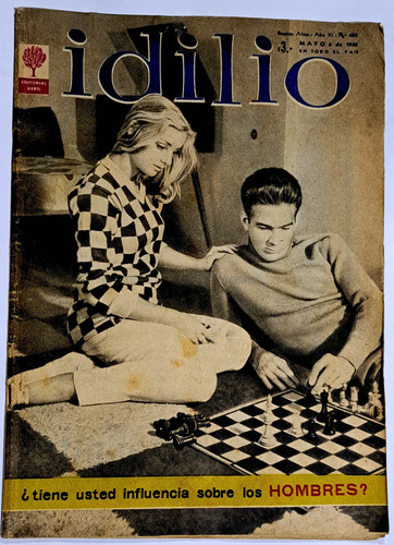 Idilio / N° 486 / Año 1958/ Mirian Bru Y Leo Fleider