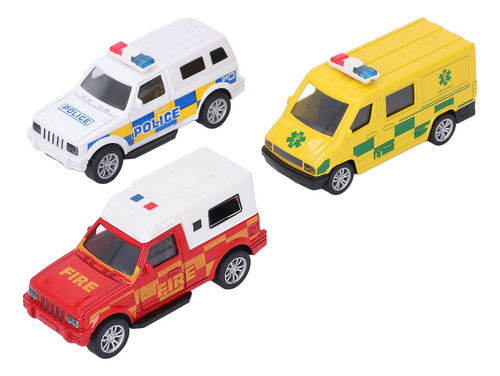 Juegos De Juguete Para VehĂculos De Emergencia, 3 Piezas, Ca