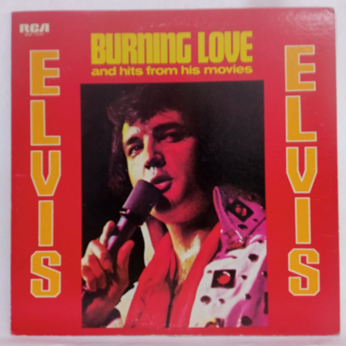 Elvis Burning Love And Hits From His Movies Vol. 2 Lp Jap