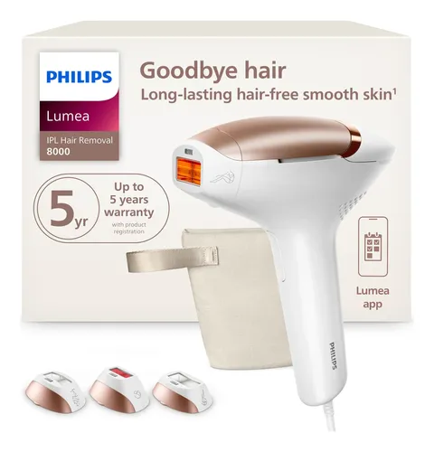 Lumea IPL 8000 Series SenseIQ搭載 IPLデバイス Depiladora Philips Lumea 8000 Ipl Para Depilação Senseiq