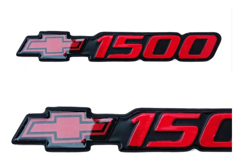 Emblema Chevrolet Cheyenne Silverado 1500 99-07 Rojo