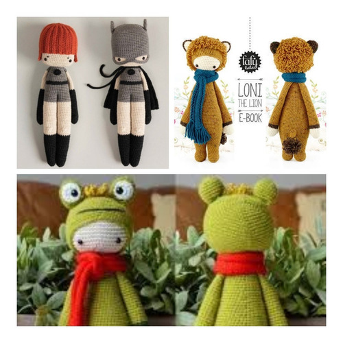 10 Patrones Crochet Lalylala Pdf Amigurumi Set 1