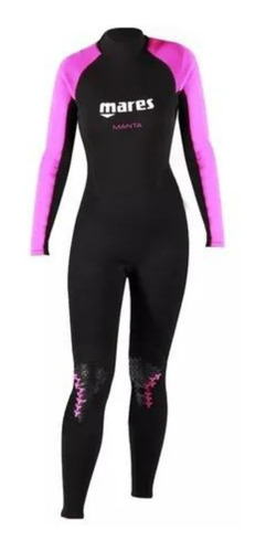 Imagen 2 de 4 de Traje Neoprene Mares Steamer Manta Mujer 2mm Natación Surf