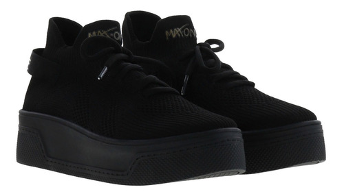 Imagen 3 de 4 de Tenis Casuales Estilo Deportivos Mujer Superficie Stretch