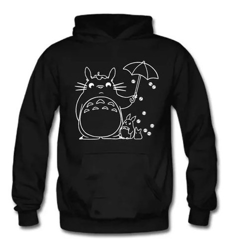 Poleron Estampado Con Diseño Totoro