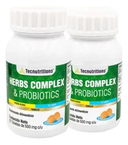 Comprar Kit De 2 Suplementos Mixherbal Con Probióticos Tecnu® Sabor Sin Sabor