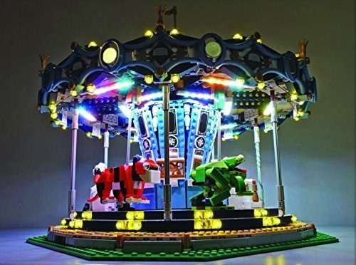 Juego Luces Led Para Lego Carrusel 10257 Kit De Iluminacion