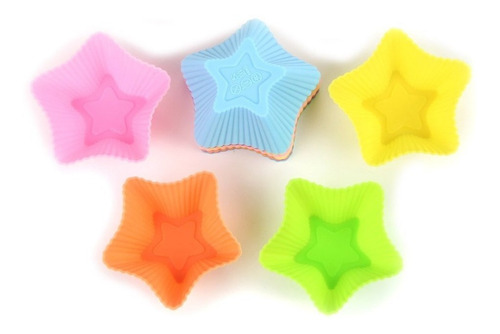 U Chef Moldes Para Hornear Muffins Moldes Silicón Cupcakes Color Colores Variados