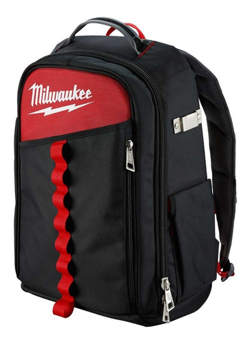 Mochila Portaherramientas Milwaukee Backpack 48-22-8202 Color Rojo/negro