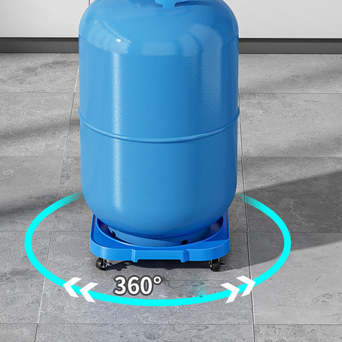 Base De Cilindro De Propano Móvil Con Ruedas, Soporte De