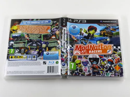 ModNation Racers PS3  Zilion Games e Acessórios