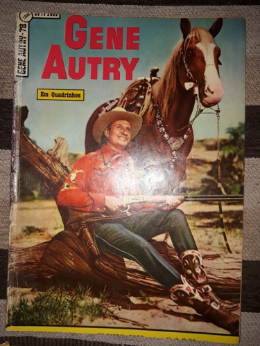 Comic Gene Autry/ 1958/ Idioma:portugues/ Editora: Brasil-am