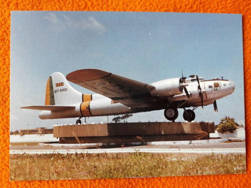 Postal De Aviación Base Aerea De Recife Brasil Avión B 17
