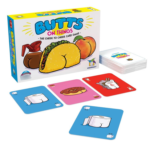 Butts On Things Juego De Cartas De Cachete Con Cachete 