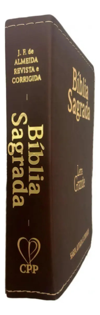 Bíblia Sagrada Com Harpa - Letra Grande