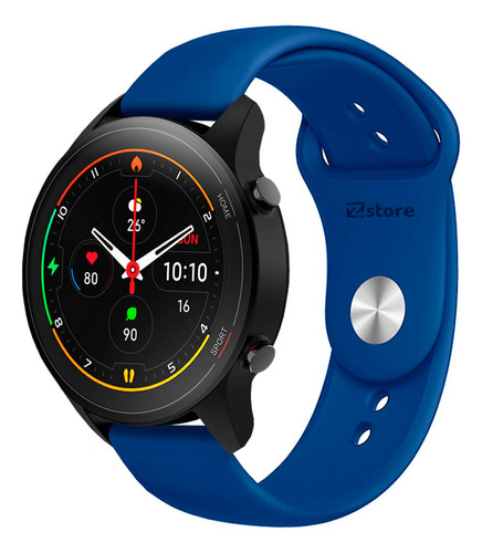 Correa Compatible Xiaomi Mi Watch Color Azul Broche 22m