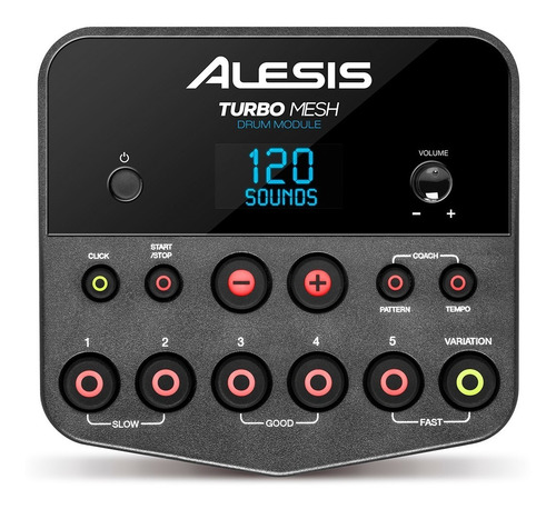Imagen 2 de 4 de Alesis Turbo Mesh Batería Electrónica Drum Kit