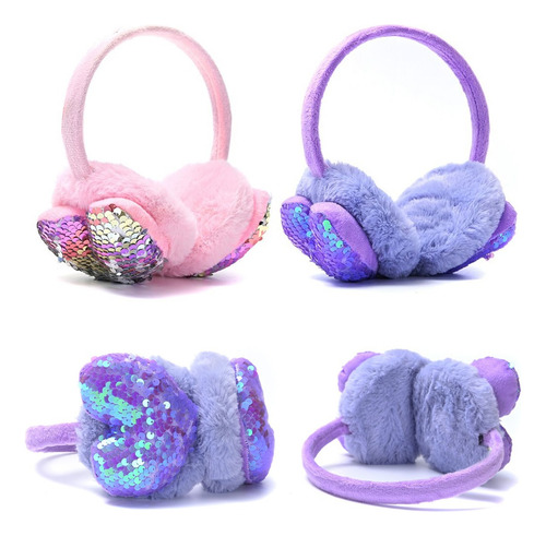 Orejeras Skora Abrigo Infantil Multicolor Think Happy 38620 Rosa Corazón