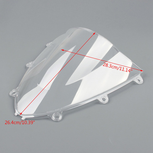 Parabrisas Transparente For Honda Cbr 1000rr 2008-2011