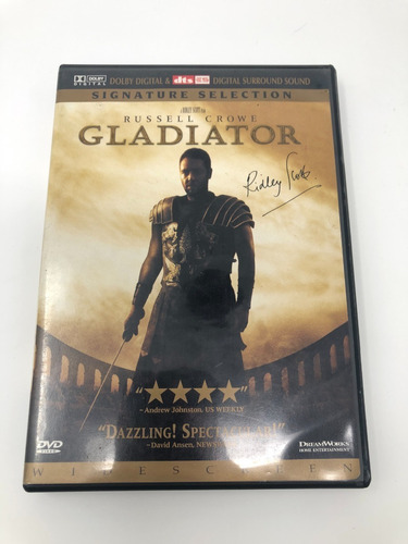 Dvd Gladiador Signature Selection (edicion Especial)