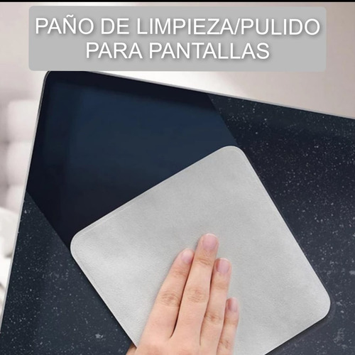 Imagen 5 de 8 de Paño Pulidor Limpieza Pantallas Celular Tablet Reloj Compu