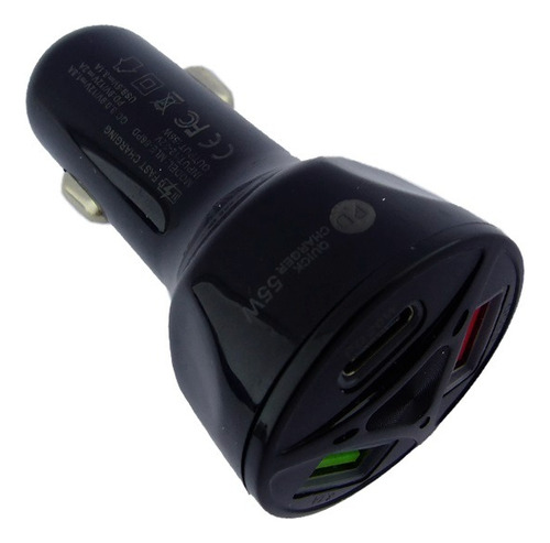 Cargador Usb Para 12 Volts Con 2 Usb Tipo C 2.0 Amp.