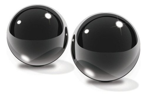 Bolas P/ Ejercicio De Kegel Acero Inoxidable Limited Edition Color Negro