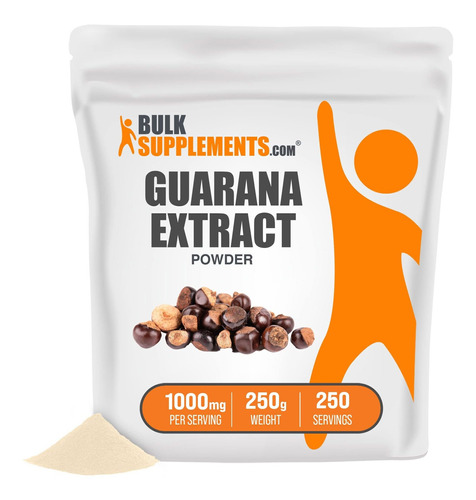 Bulksupplements. Com - Polvo De Extracto De Guaraná (22% D.