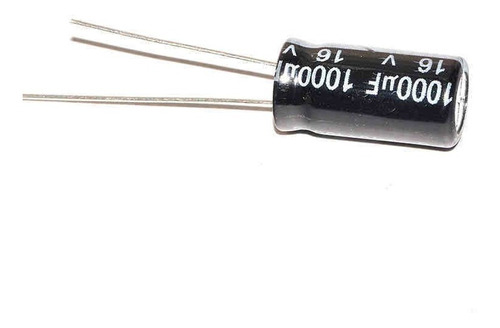 Imagen 1 de 1 de Condensadores De 1000uf 16 V (kit De 5 Unidades)