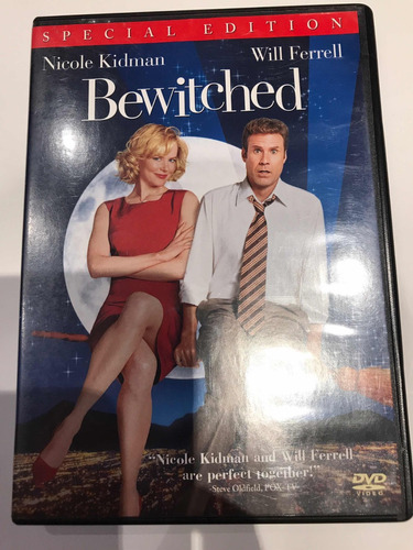 Pelicula Dvd Bewitched Nicole Kidman Y Will Farrel