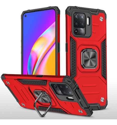 Funda Para Oppo Reno 5 Lite / Oppo A94 + 2 Cristal Templado