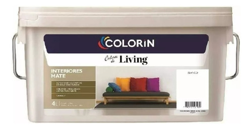 Latex Interior Living Colorin Blanco X 4 L Pintu Don Luis