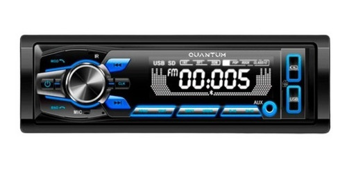 Radio Para Auto Quantum Con Bluetooth Azanza Audio Alarmas