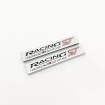 Comprar Par Emblemas Insignias Racing St Línea Deportiva Ford Metal
