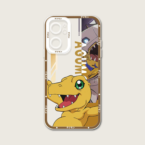 Funda De Teléfono Digital Monster Digimon De Silicona Para I