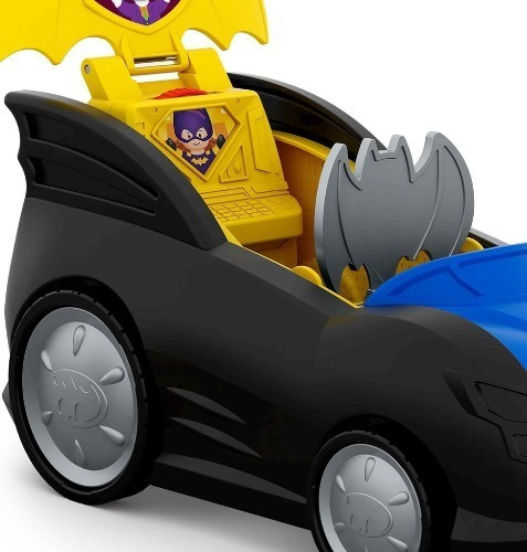 Batman Fisher Price Batimovil Baticueva 2 En 1 Little People