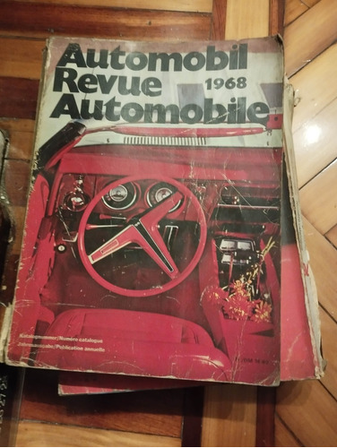 Anuario De Autos Automobil Revue 1968 Más De 500 Páginas 