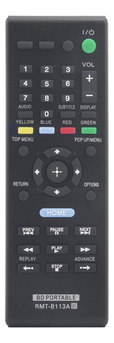 Control Remoto De Repuesto Rmt-b113a Para Reproductor De Dvd