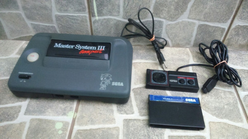 Console Sega Master System 3 + Sonic + 20 Jogos