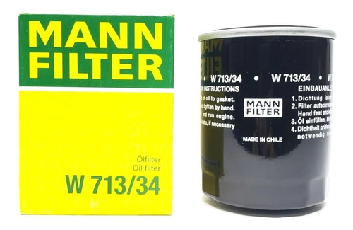 Filtro Aceite Mann Filter W 713/34 Chevrolet - Mann Filter