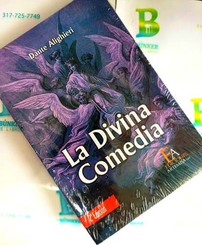 Libro La Divina Comedia Dante Alighieri Original Nuevo